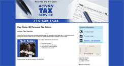 Desktop Screenshot of eauclairetaxreturns.com